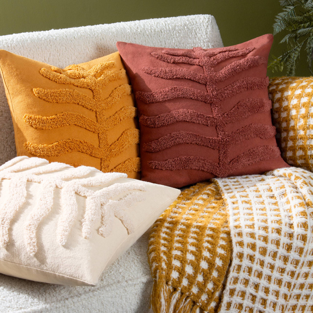 Dakota Tufted Kissen, Natur