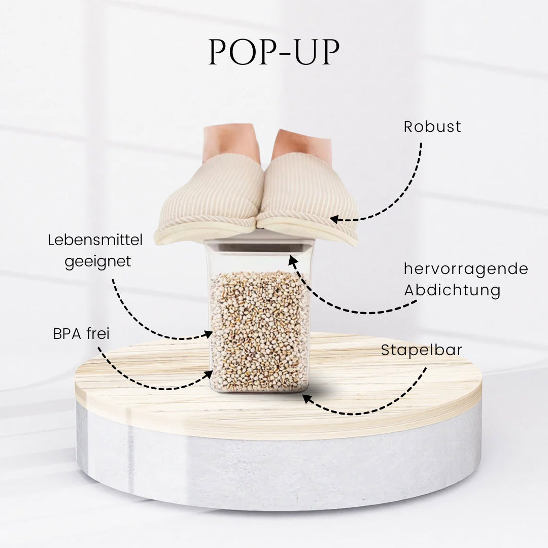 pop-up Vorratsdose