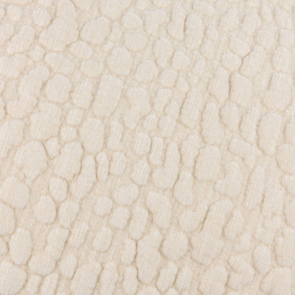 Kissen aus Chenille mit Kieselstruktur Natur