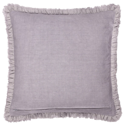 Bertie Baumwollsamtkissen Mauve