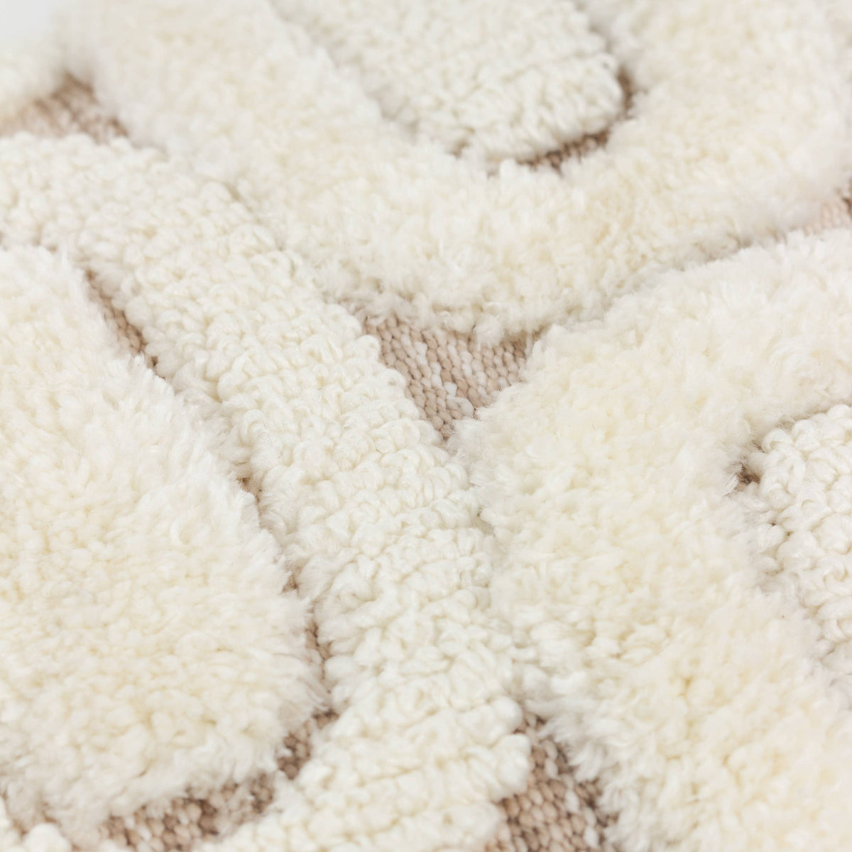 Fosse Tufted Kissen Natur