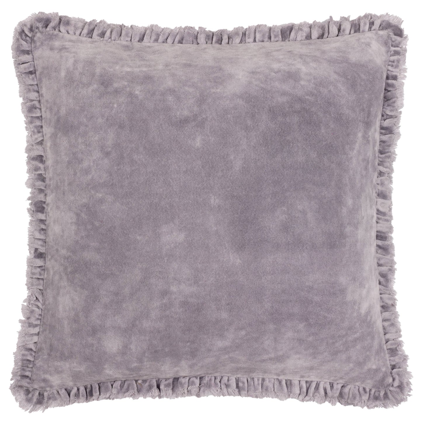 Bertie Baumwollsamtkissen Mauve