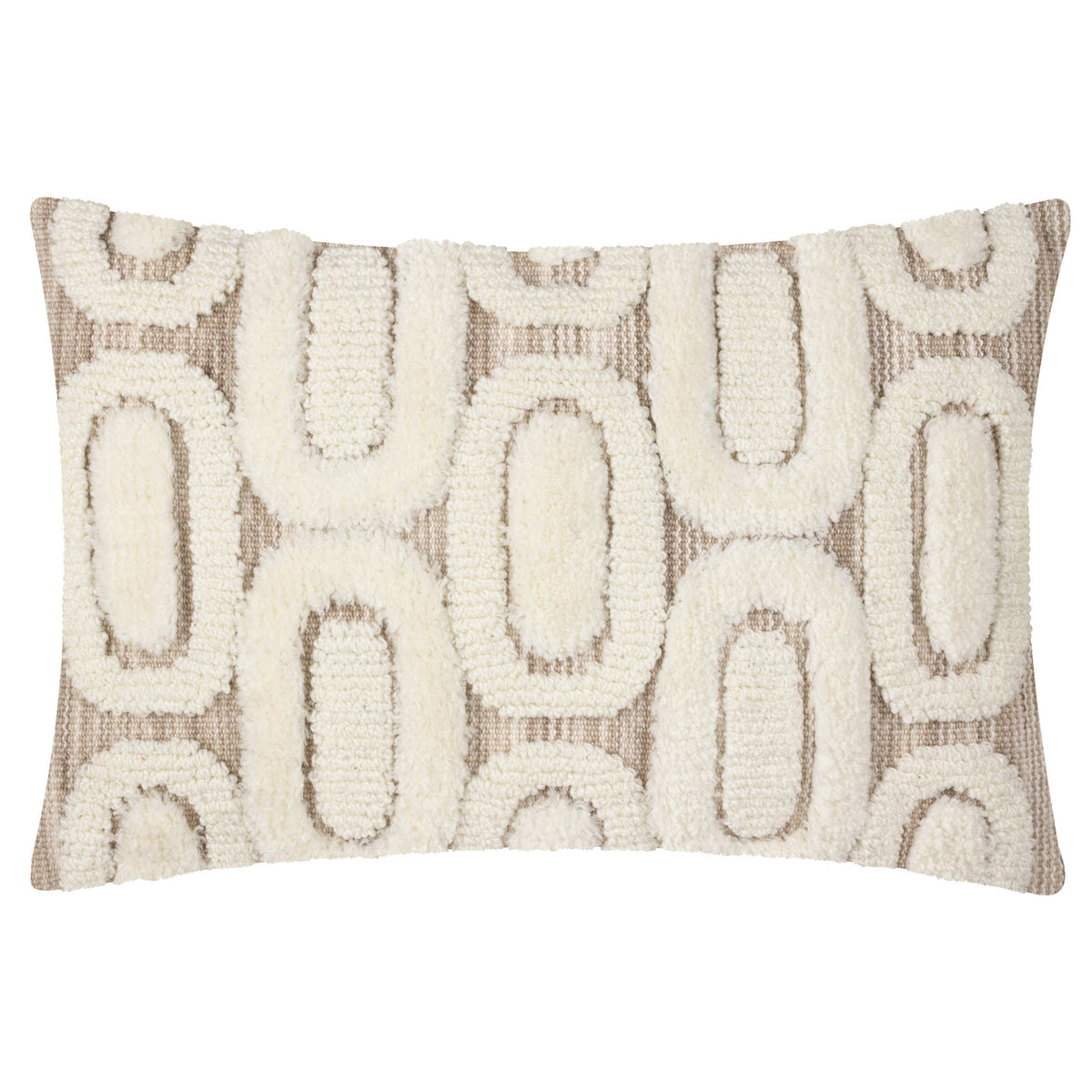 Fosse Tufted Kissen Natur