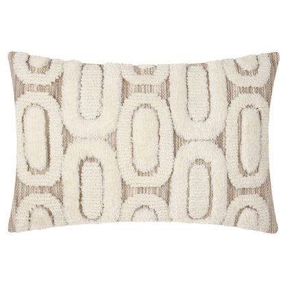 Fosse Tufted Kissen Natur