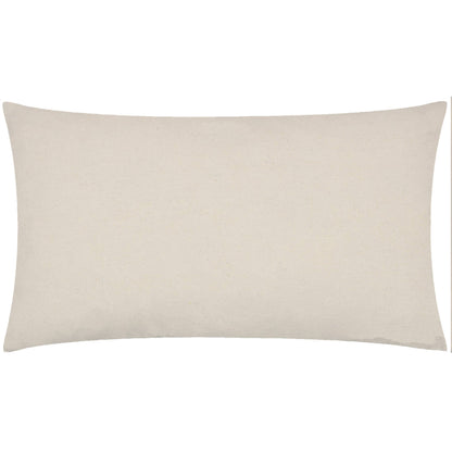 Besticktes Kissen Hallam aus Baumwolle Mono