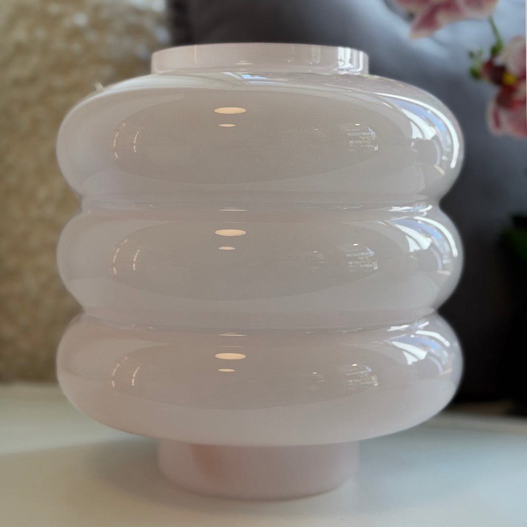 Glassvase Opulent Rosa
