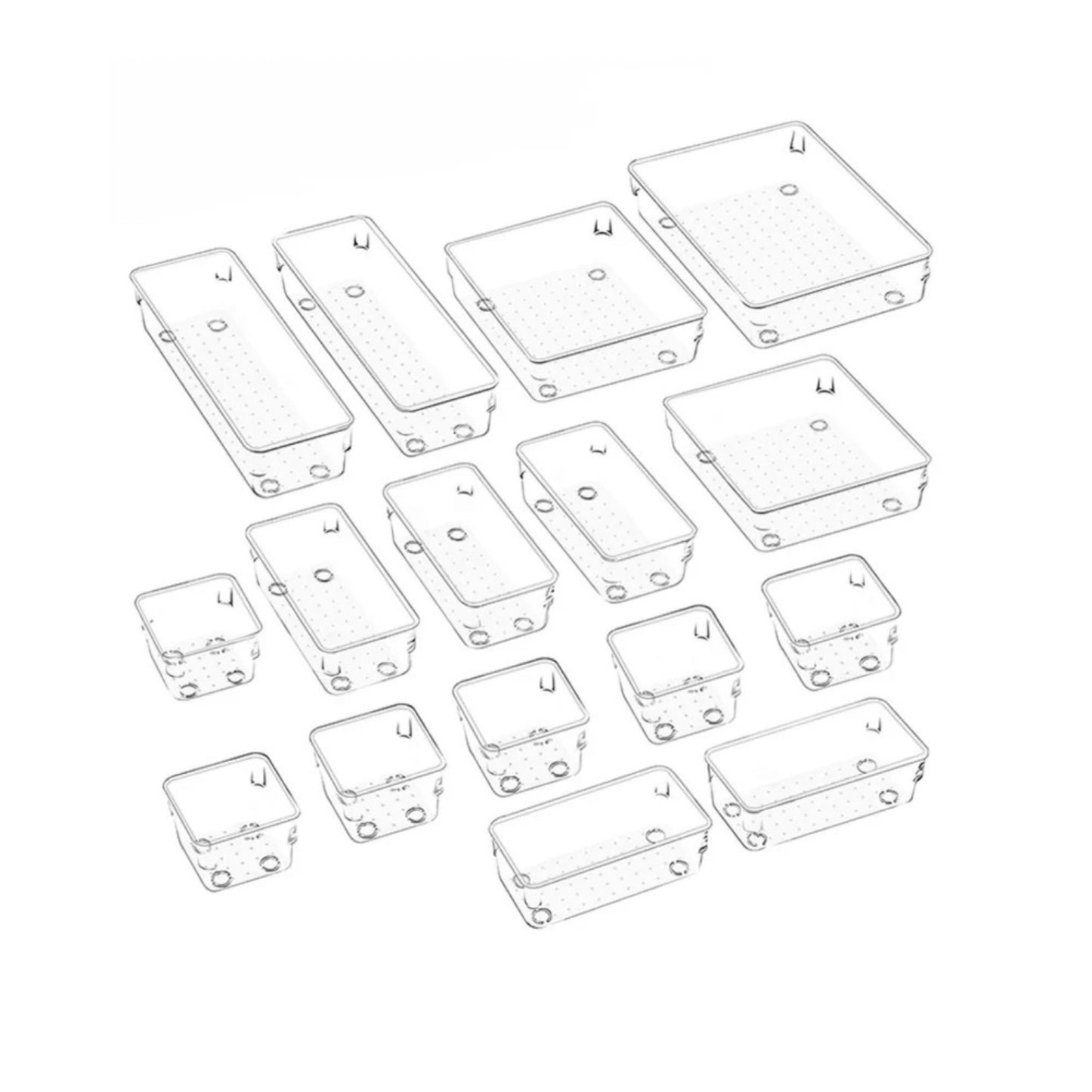 Schubladen-Organizer 16-teiliges