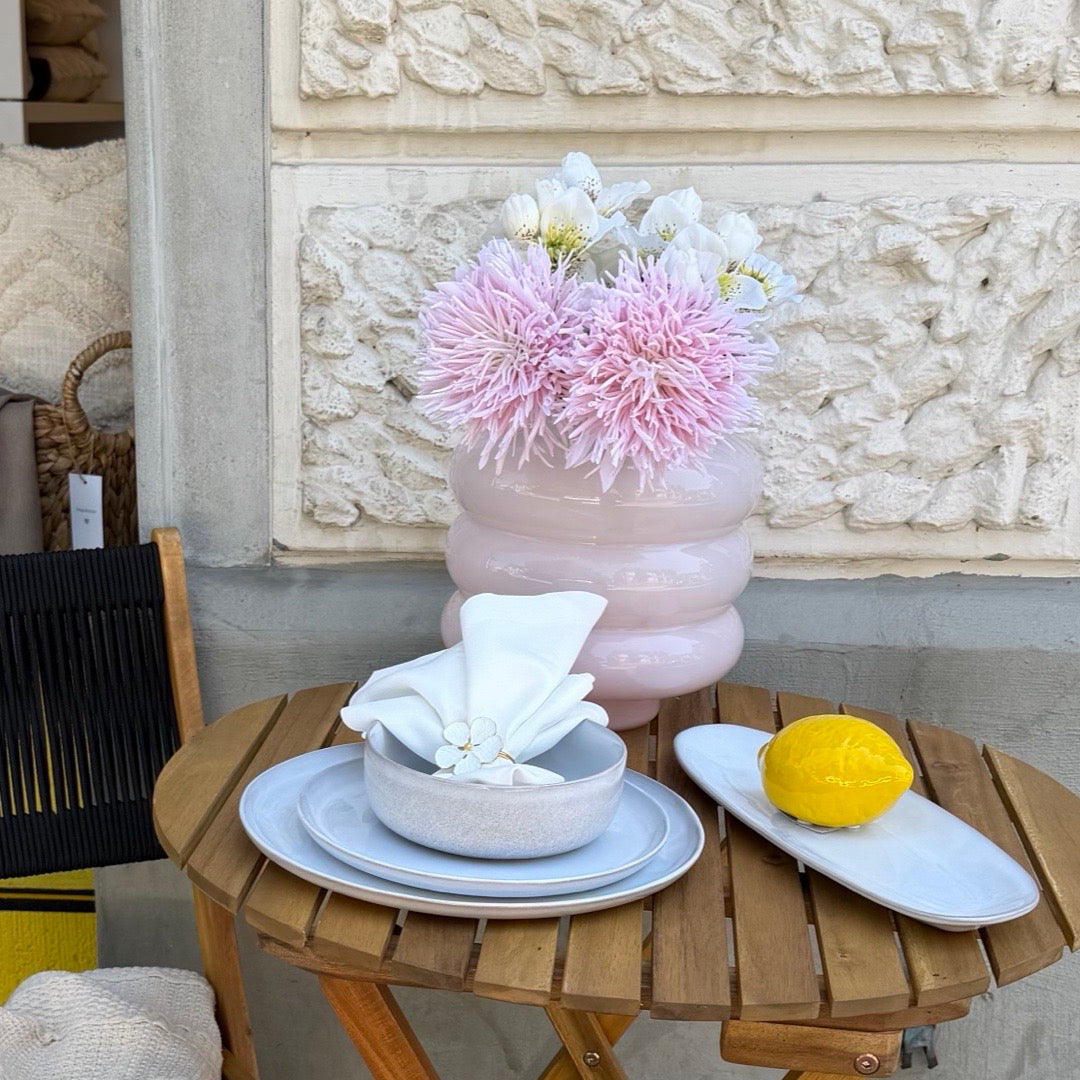 Glassvase Opulent Rosa