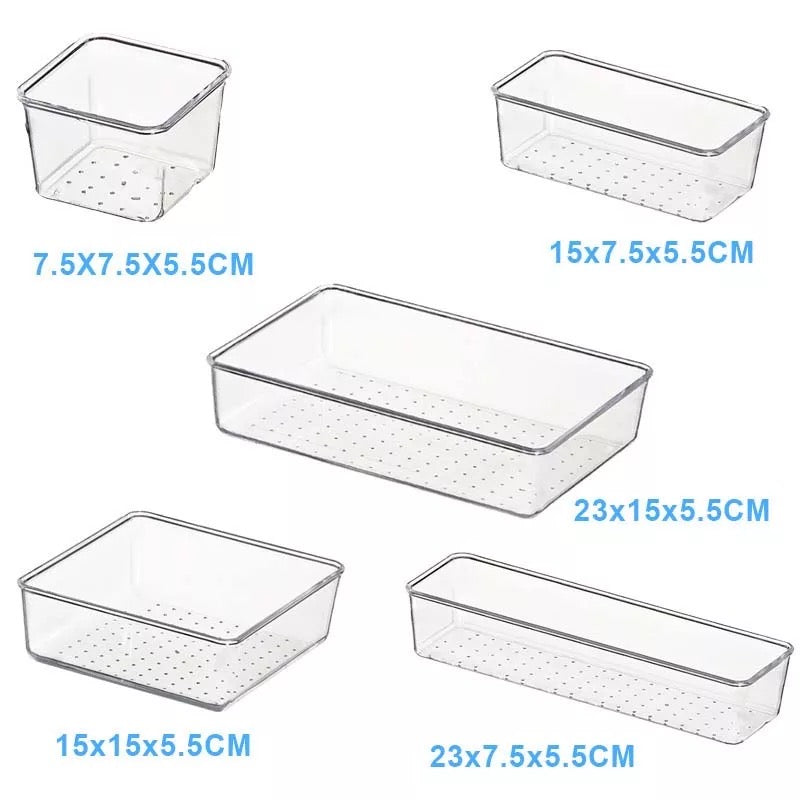 Schubladen-Organizer 16-teiliges, 5 verschiedene grossen